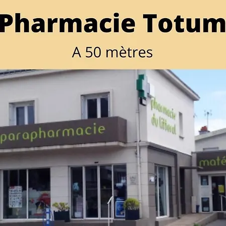 300 M Et Centre - Parking Privatif Et Gratuit Sur Place - Terrasse Bois *