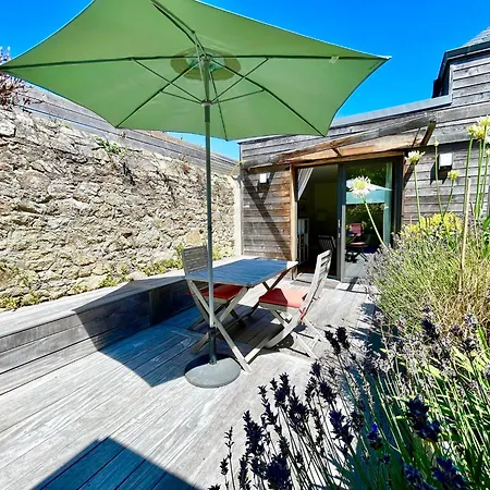 300 M Et Centre - Parking Privatif Et Gratuit Sur Place - Terrasse Bois Apartment Larmor-Plage